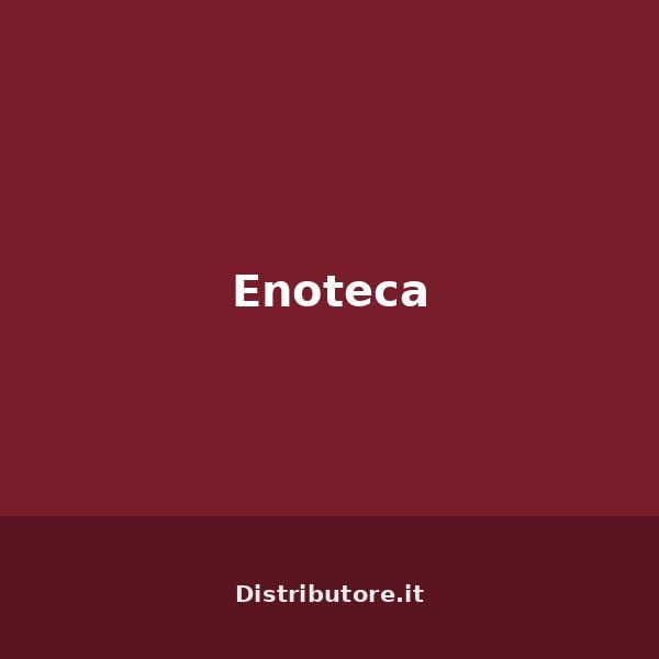 Enoteca